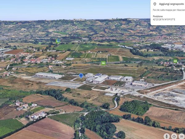 terreno agricolo in vendita a Cepagatti in zona Villanova
