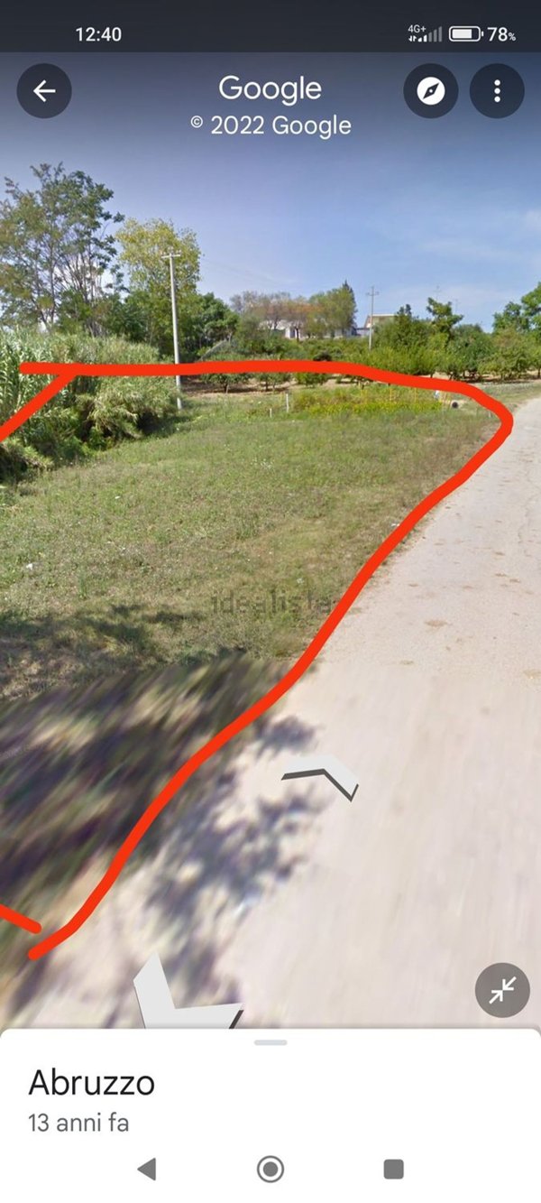 terreno agricolo in vendita a Cepagatti in zona Vallemare