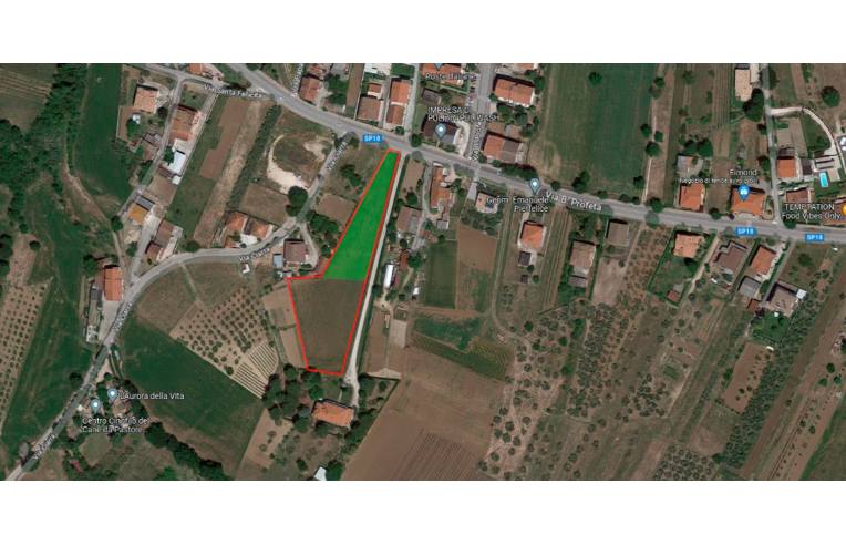 terreno edificabile in vendita a Cepagatti in zona Vallemare