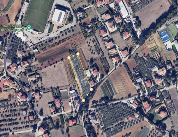 terreno edificabile in vendita a Cepagatti in zona Sant'Agata