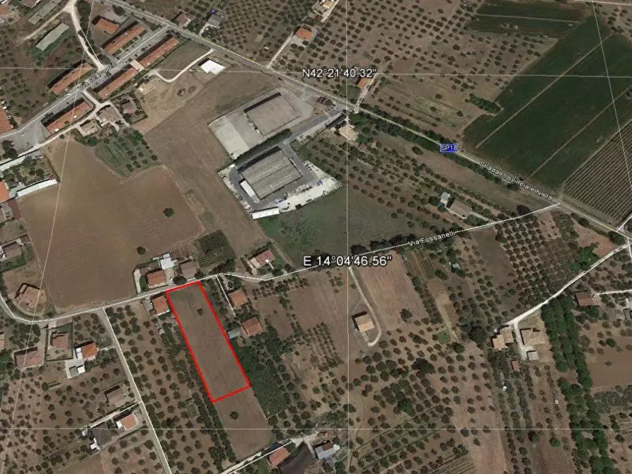 terreno edificabile in vendita a Cepagatti in zona Rapattoni Vecchio