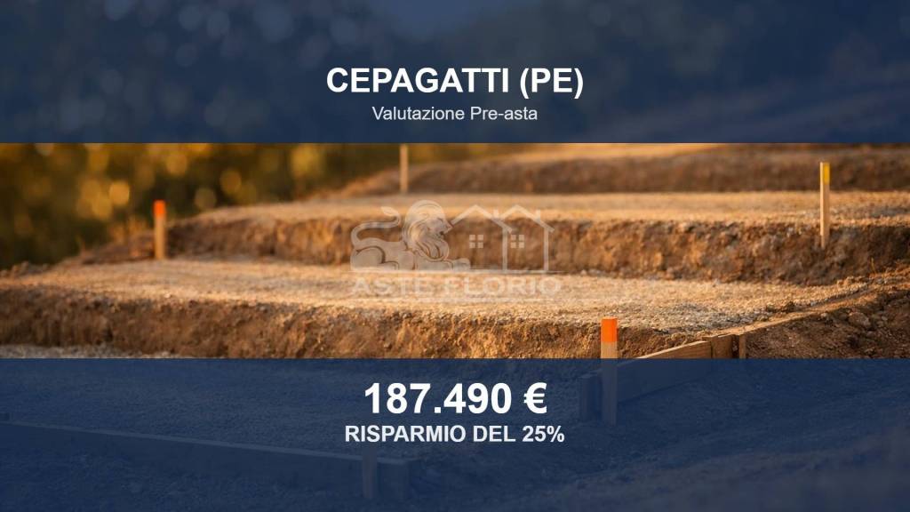 terreno in vendita a Cepagatti in zona Rapattoni Vecchio