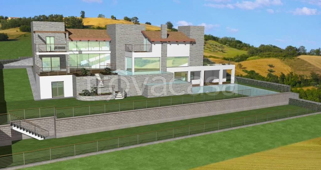 casa indipendente in vendita a Città Sant'Angelo in zona Crocifisso