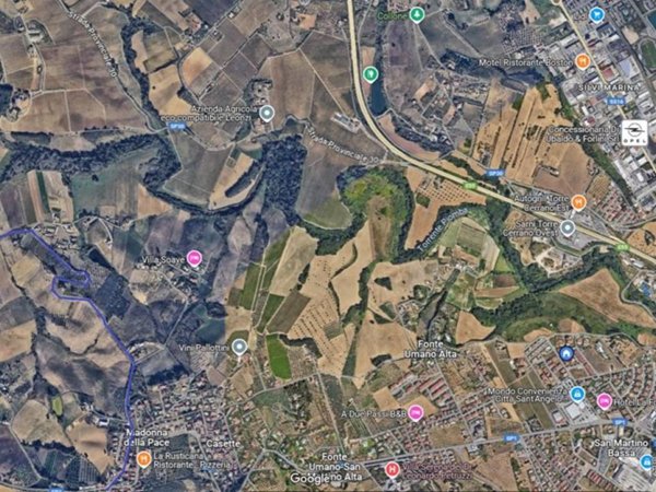 terreno edificabile in vendita a Città Sant'Angelo in zona Madonna della Pace