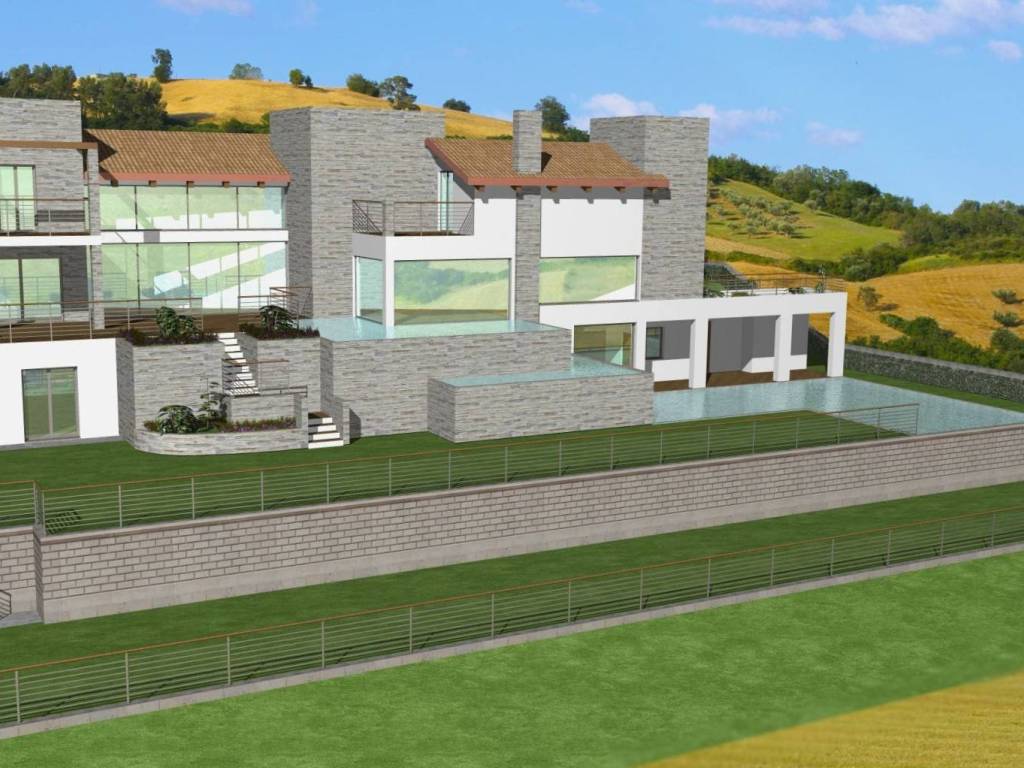 casa indipendente in vendita a Città Sant'Angelo in zona Crocifisso