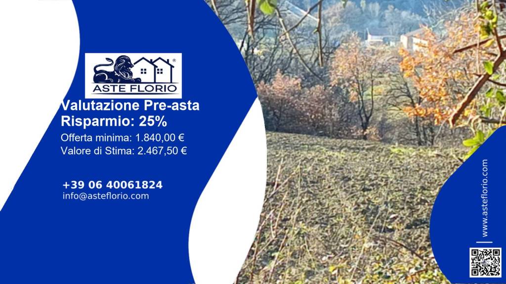 terreno agricolo in vendita a Farindola in zona Trosciano