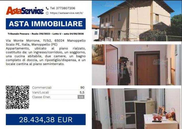 appartamento in vendita a Manoppello in zona Manoppello Scalo