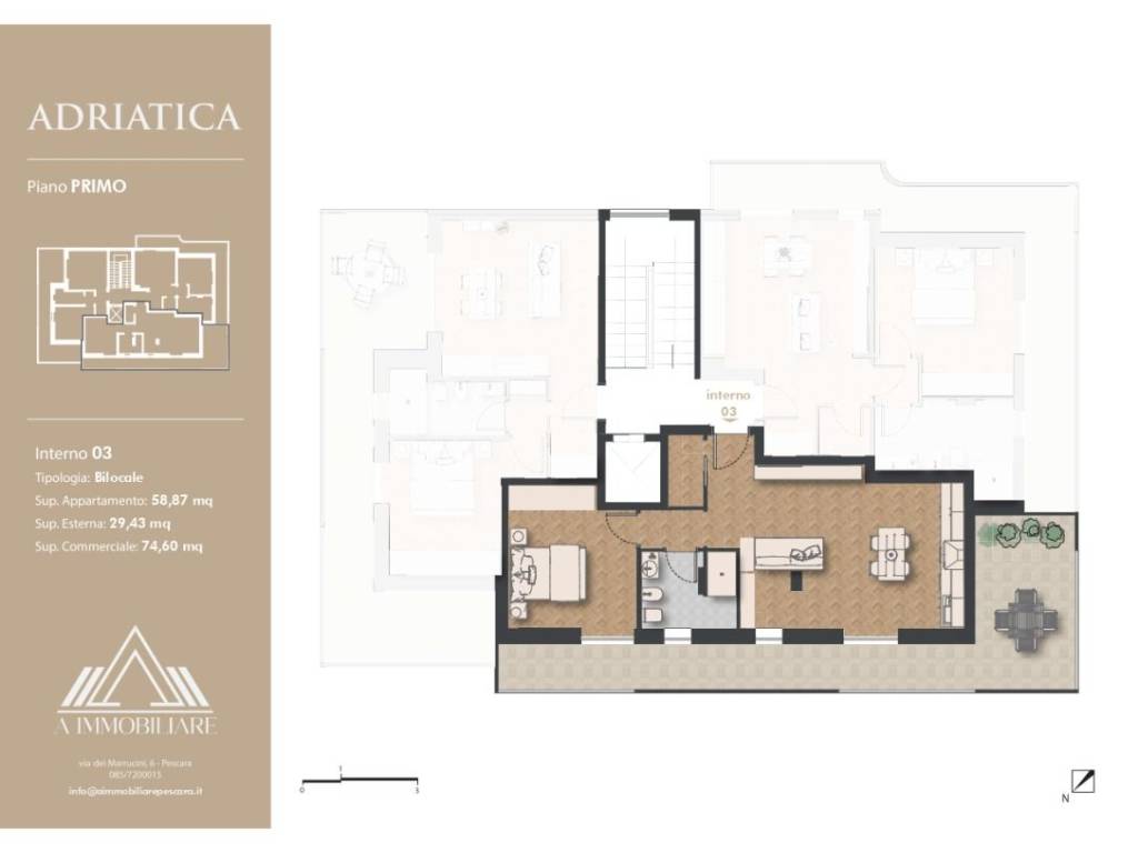 appartamento in vendita a Montesilvano