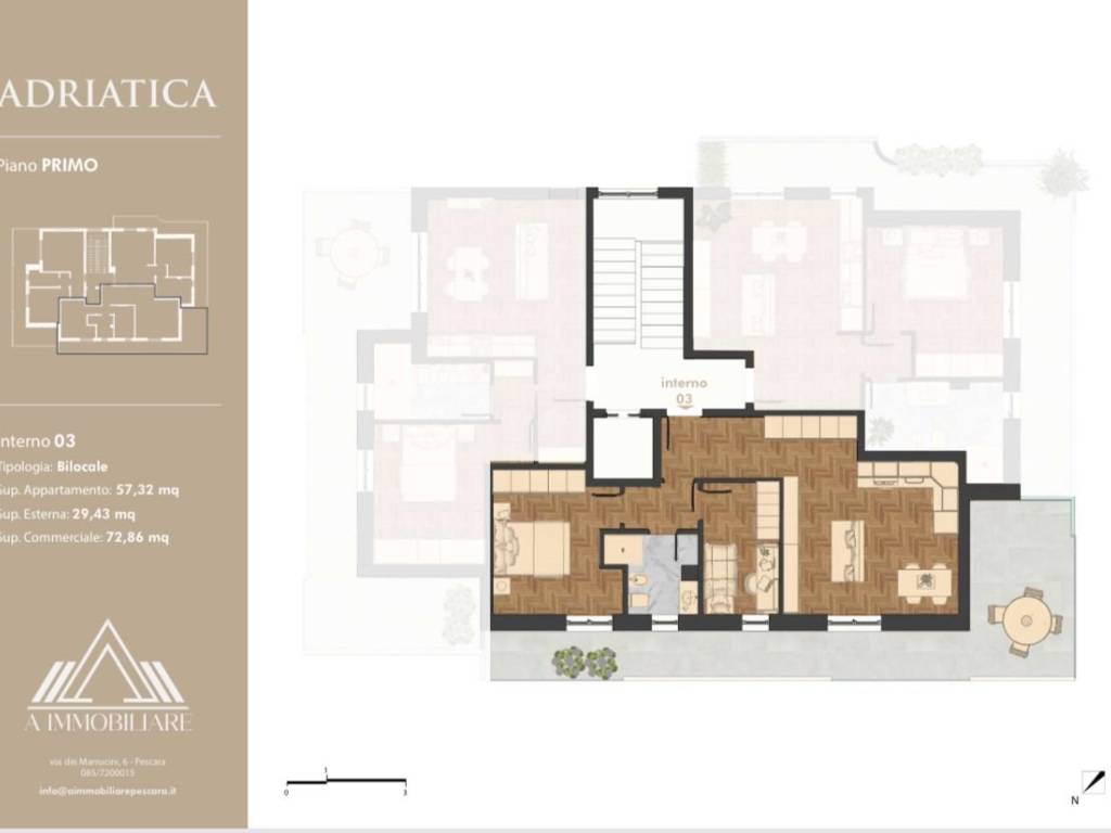 appartamento in vendita a Montesilvano