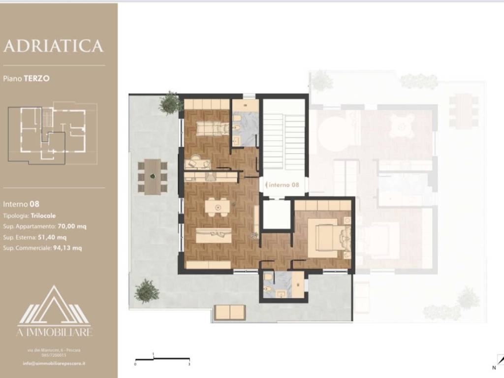 appartamento in vendita a Montesilvano