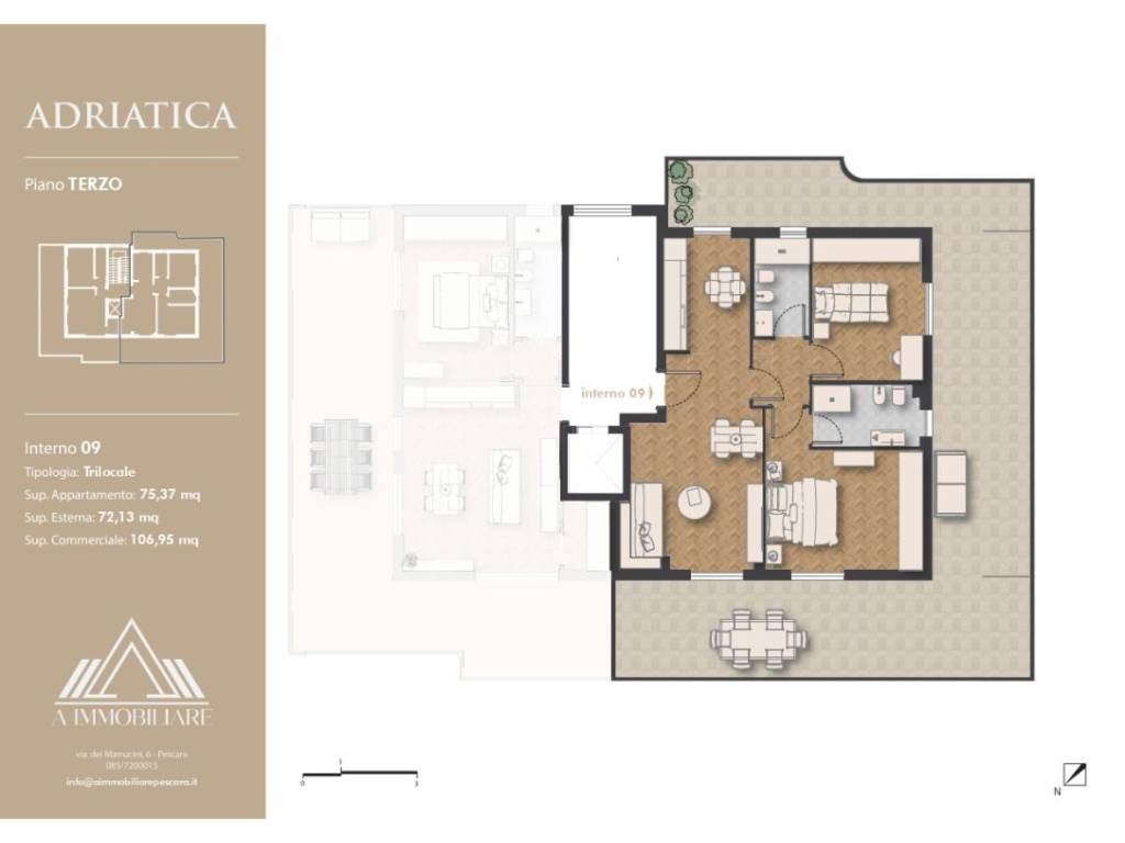 appartamento in vendita a Montesilvano