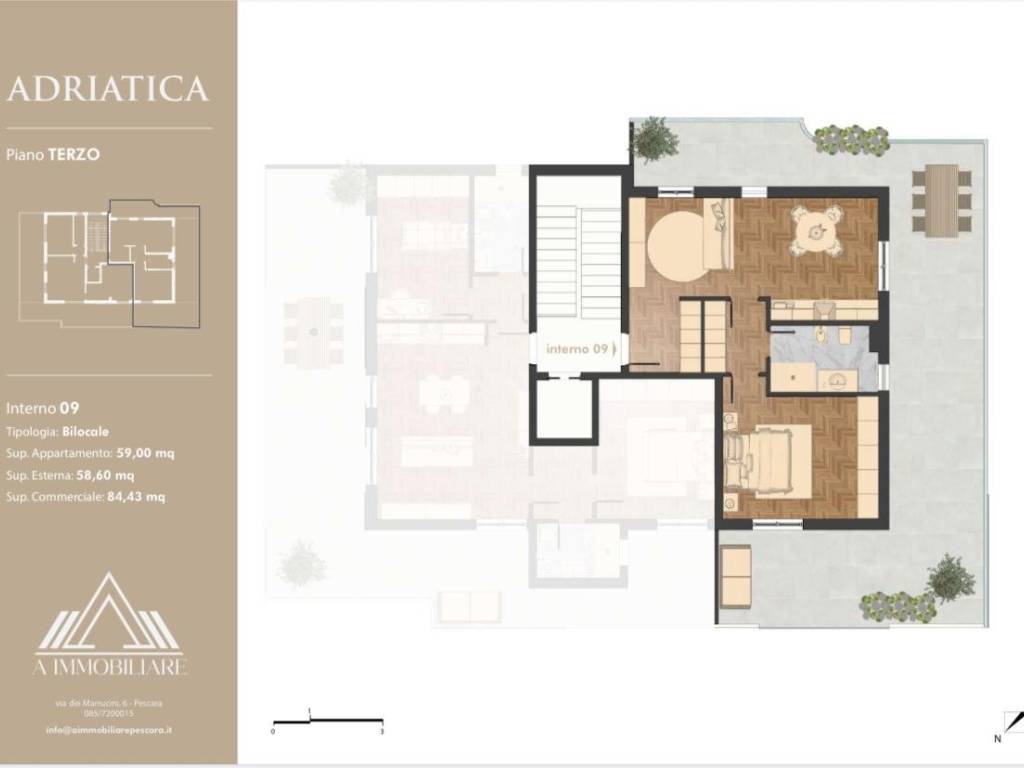 appartamento in vendita a Montesilvano