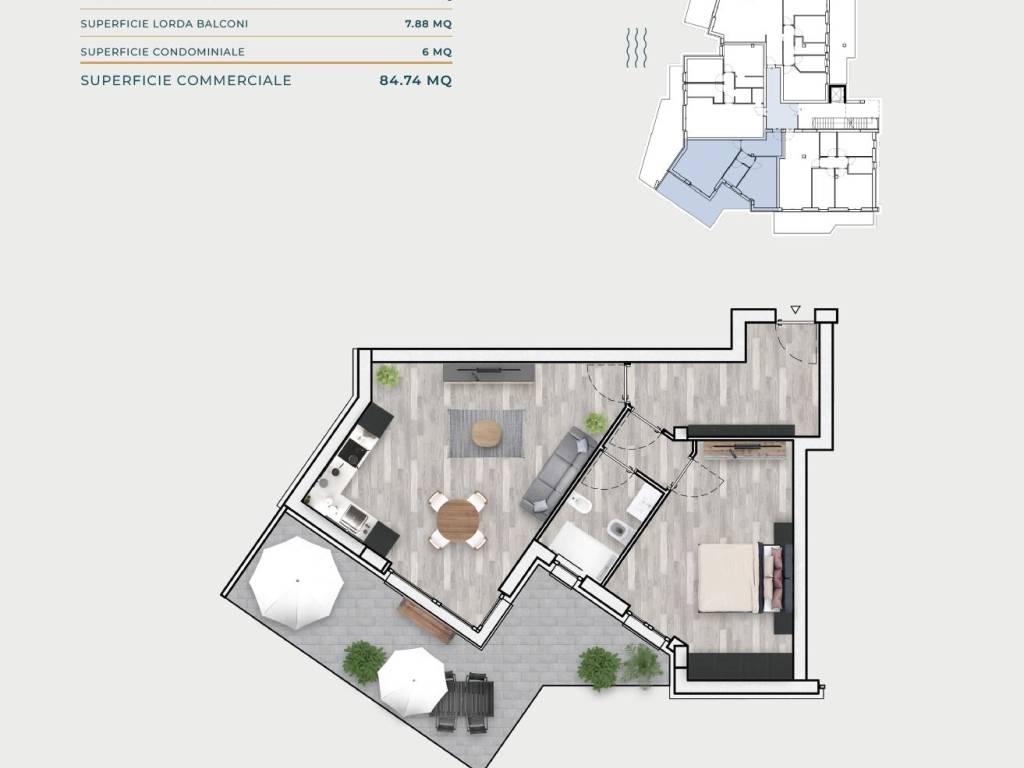 appartamento in vendita a Montesilvano in zona Montesilvano Colle