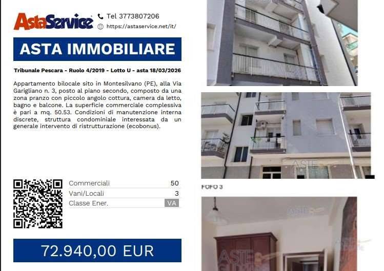 appartamento in vendita a Montesilvano