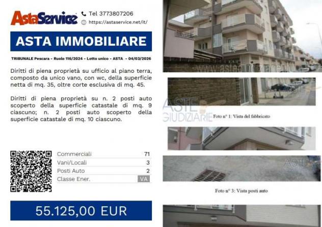 ufficio in vendita a Montesilvano