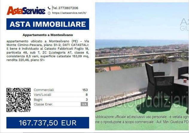 appartamento in vendita a Montesilvano