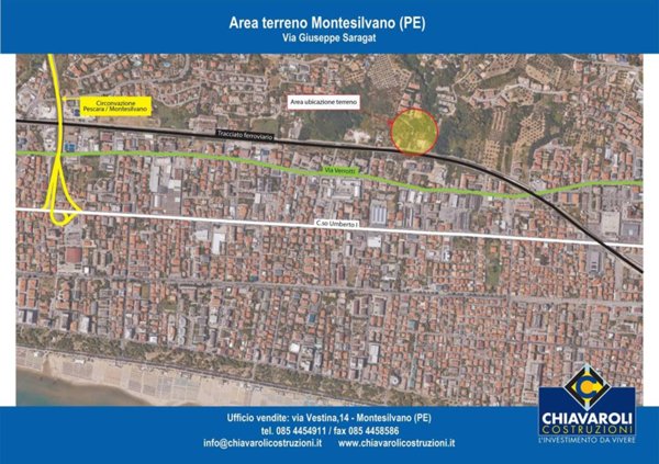 terreno in vendita a Montesilvano