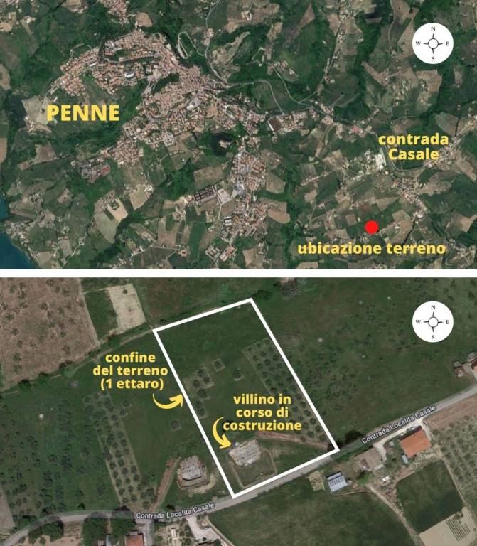 casa indipendente in vendita a Penne in zona Casale