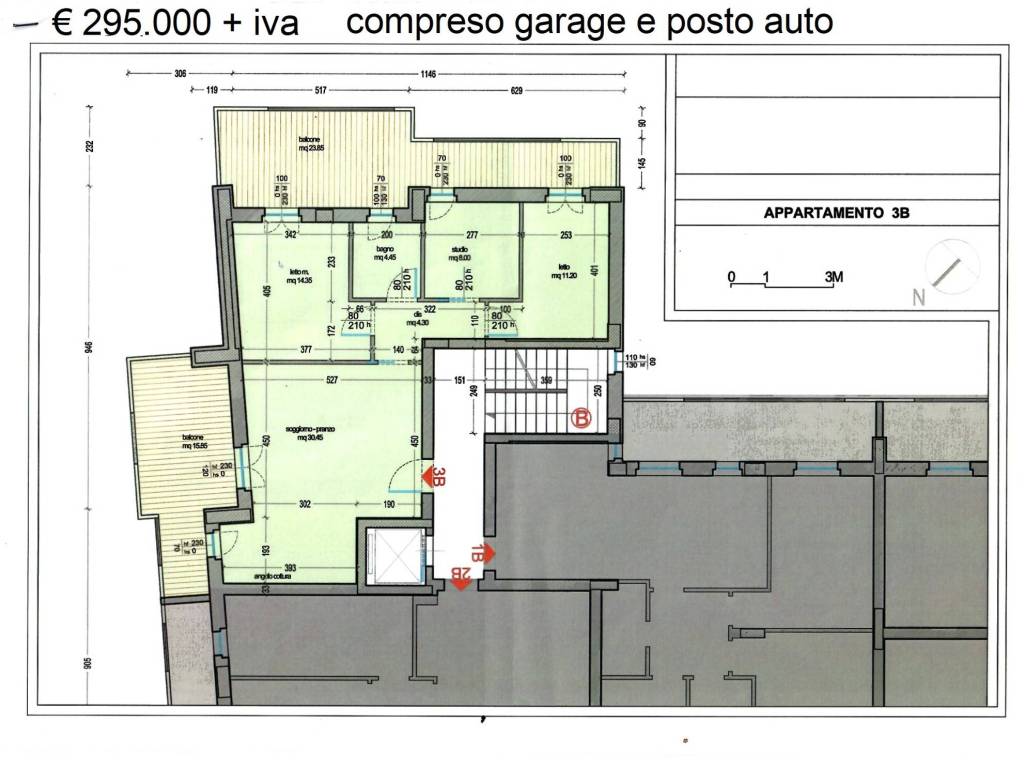 appartamento in vendita a Pescara in zona Stadio