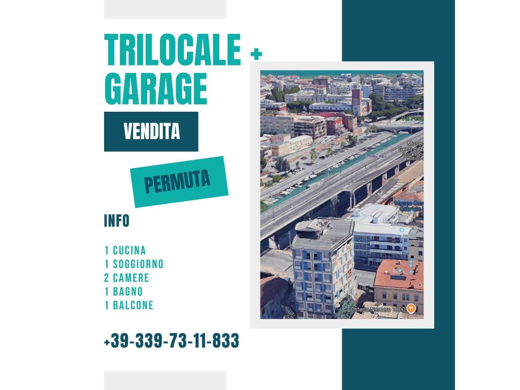 appartamento in vendita a Pescara in zona Porta Nuova