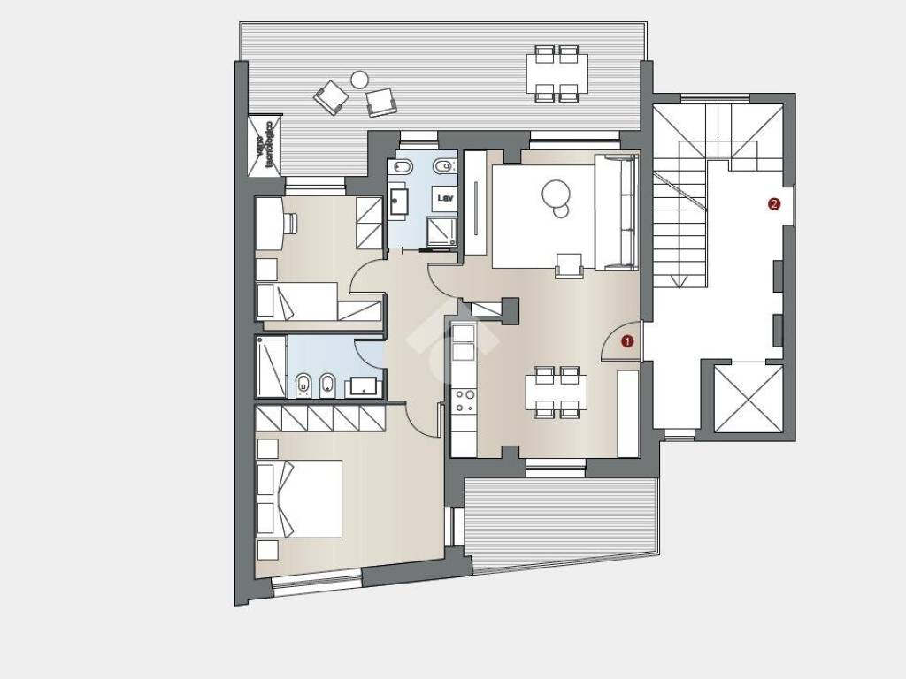 appartamento in vendita a Pescara in zona Centro Città