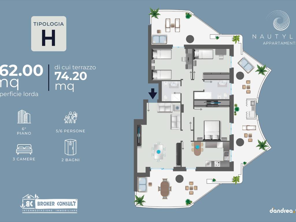 appartamento in vendita a Pescara