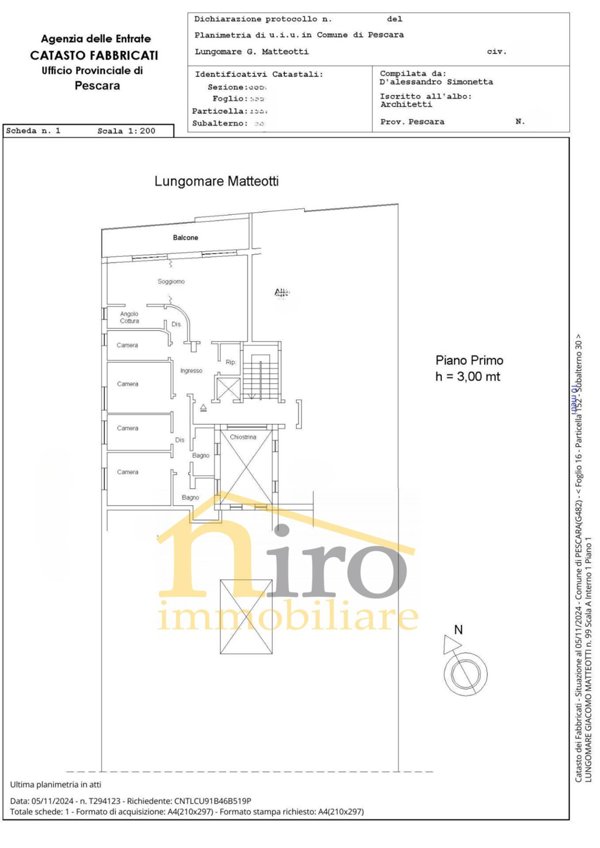 appartamento in vendita a Pescara in zona Centro Città