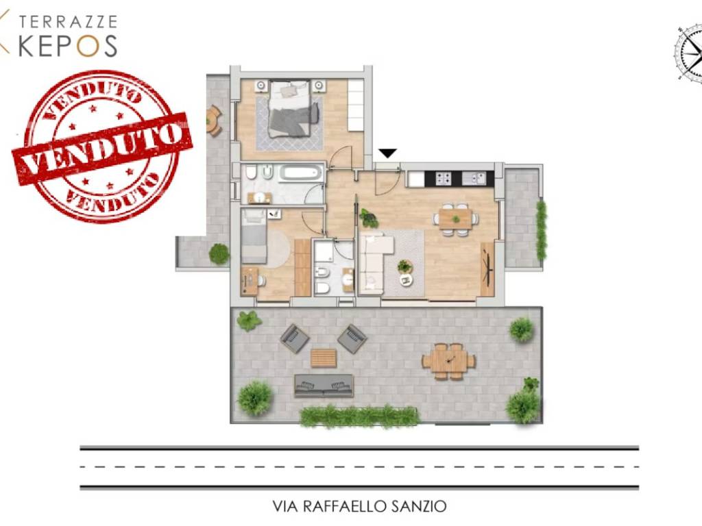 appartamento in vendita a Pescara