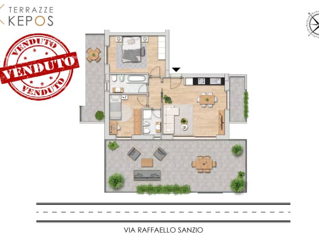 appartamento in vendita a Pescara