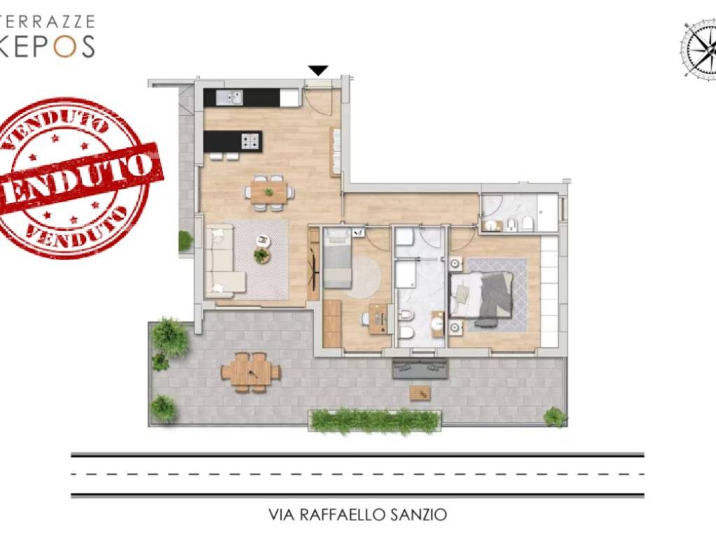 appartamento in vendita a Pescara
