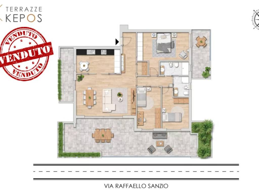 appartamento in vendita a Pescara