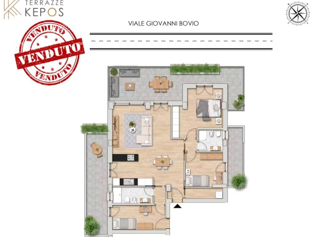appartamento in vendita a Pescara