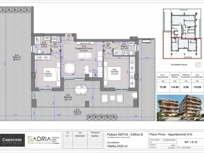 appartamento in vendita a Pescara in zona Castellammare