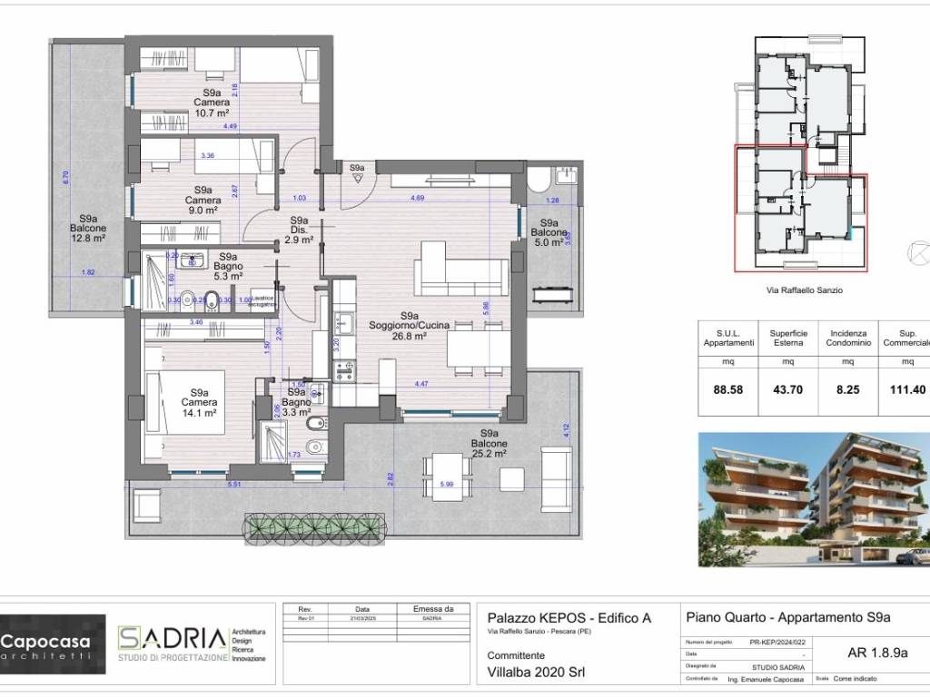 appartamento in vendita a Pescara