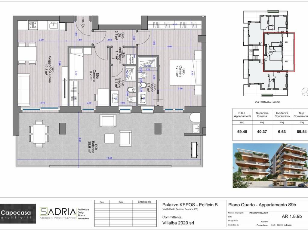 appartamento in vendita a Pescara