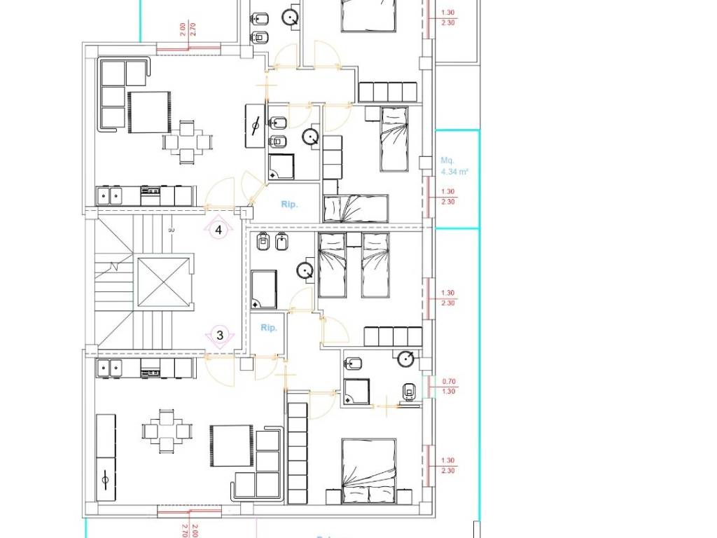 appartamento in vendita a Pescara in zona Porta Nuova