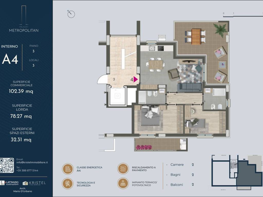 appartamento in vendita a Pescara