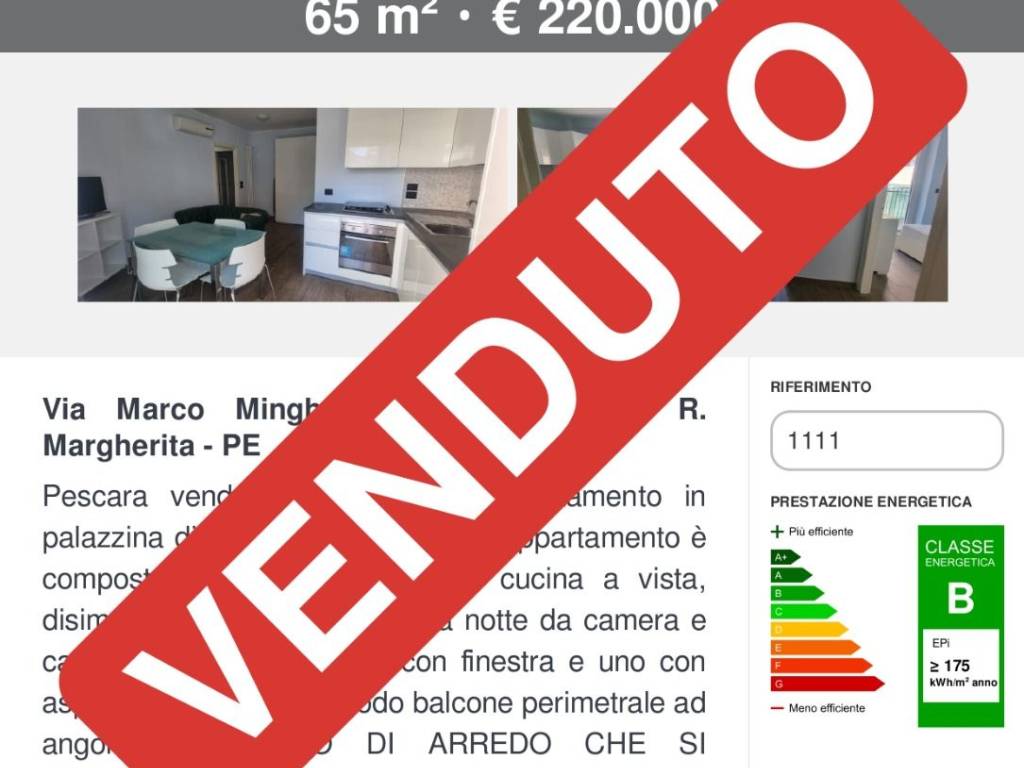 appartamento in vendita a Pescara