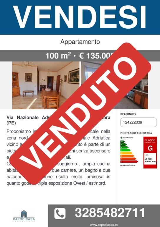 appartamento in vendita a Pescara in zona Santa Filomena