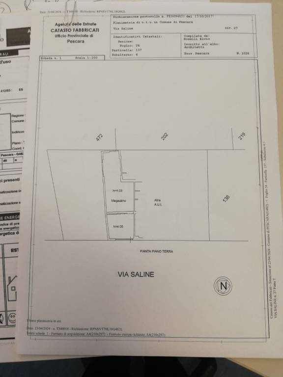 locale commerciale in vendita a Pescara