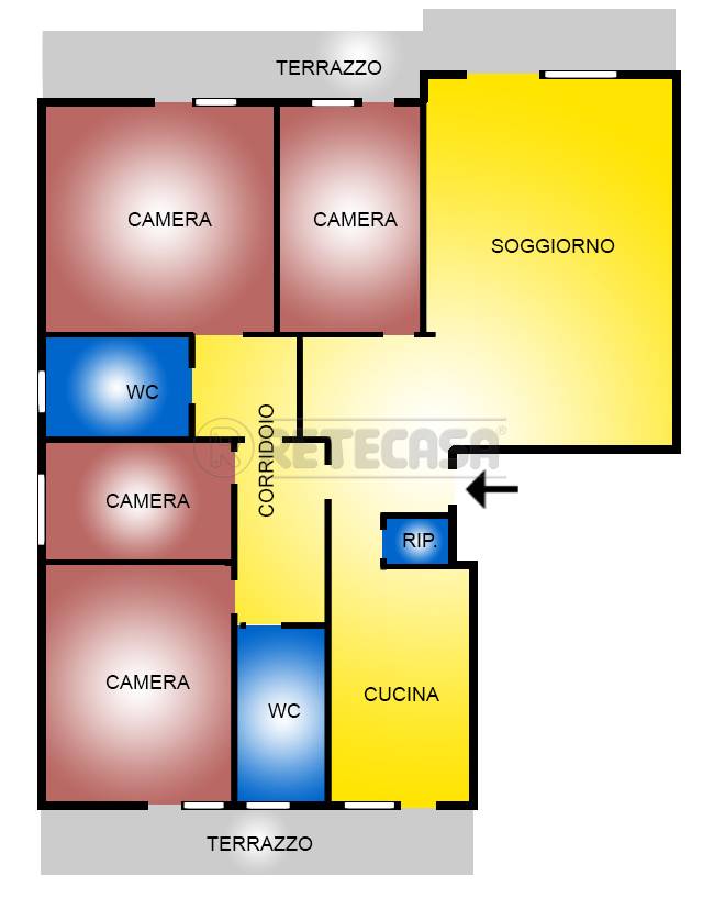 appartamento in vendita a Pescara in zona Centro Città