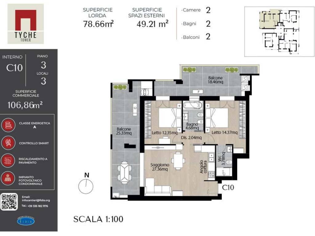 appartamento in vendita a Pescara in zona San Silvestro