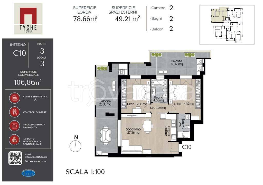 appartamento in vendita a Pescara in zona San Silvestro Spiaggia
