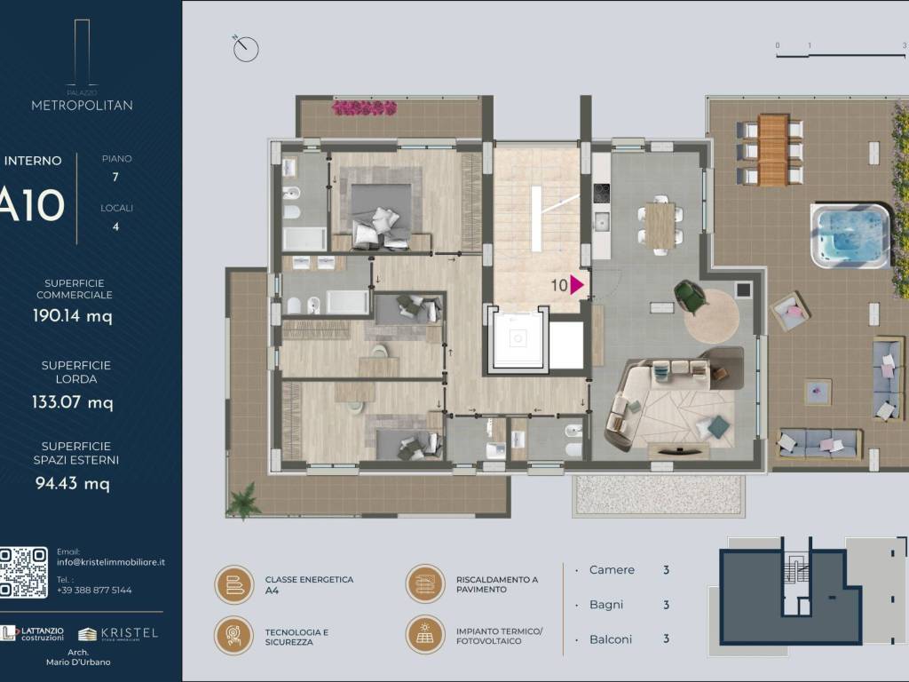 appartamento in vendita a Pescara