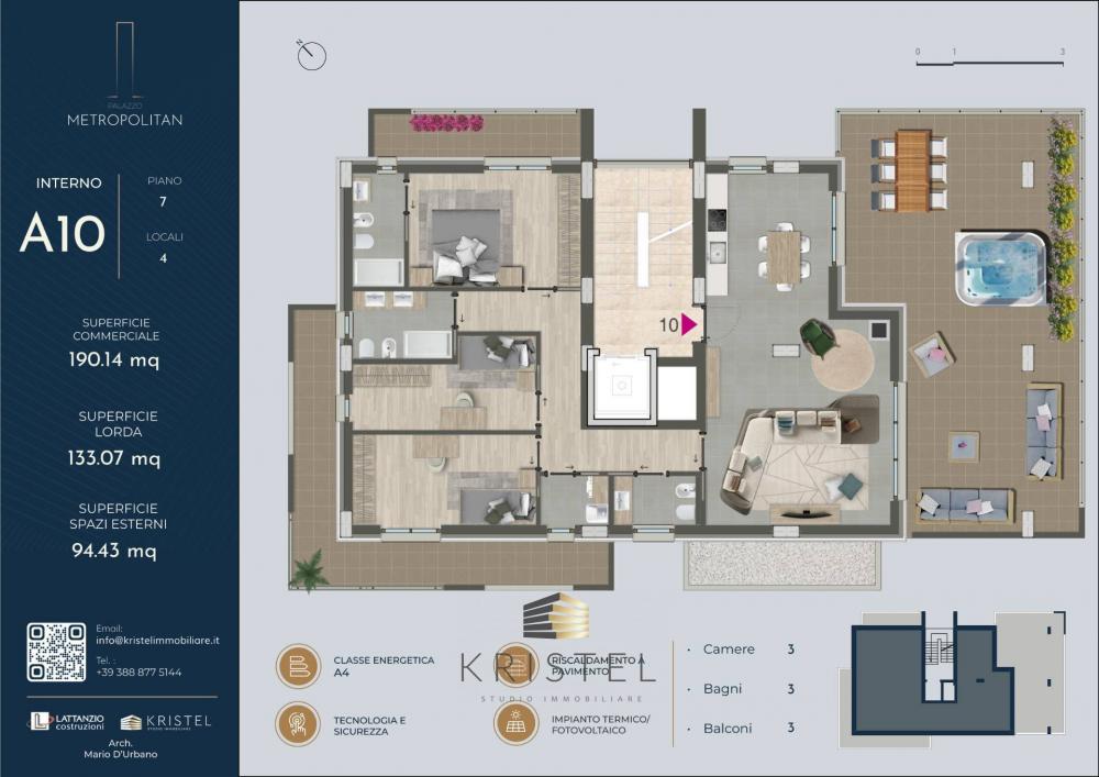 appartamento in vendita a Pescara