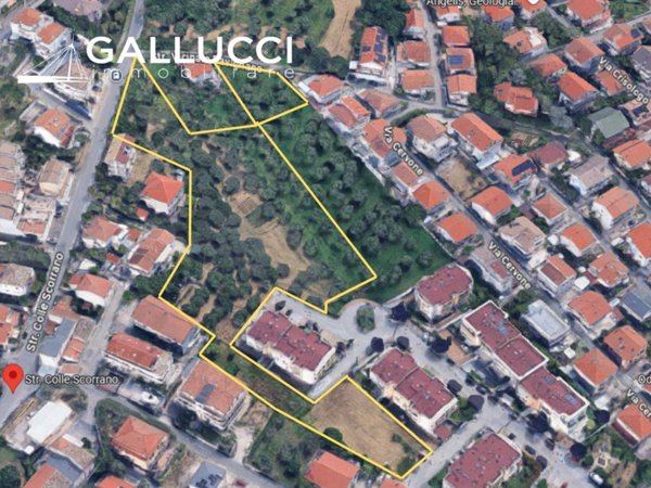 terreno edificabile in vendita a Pescara in zona Colle Scorrano
