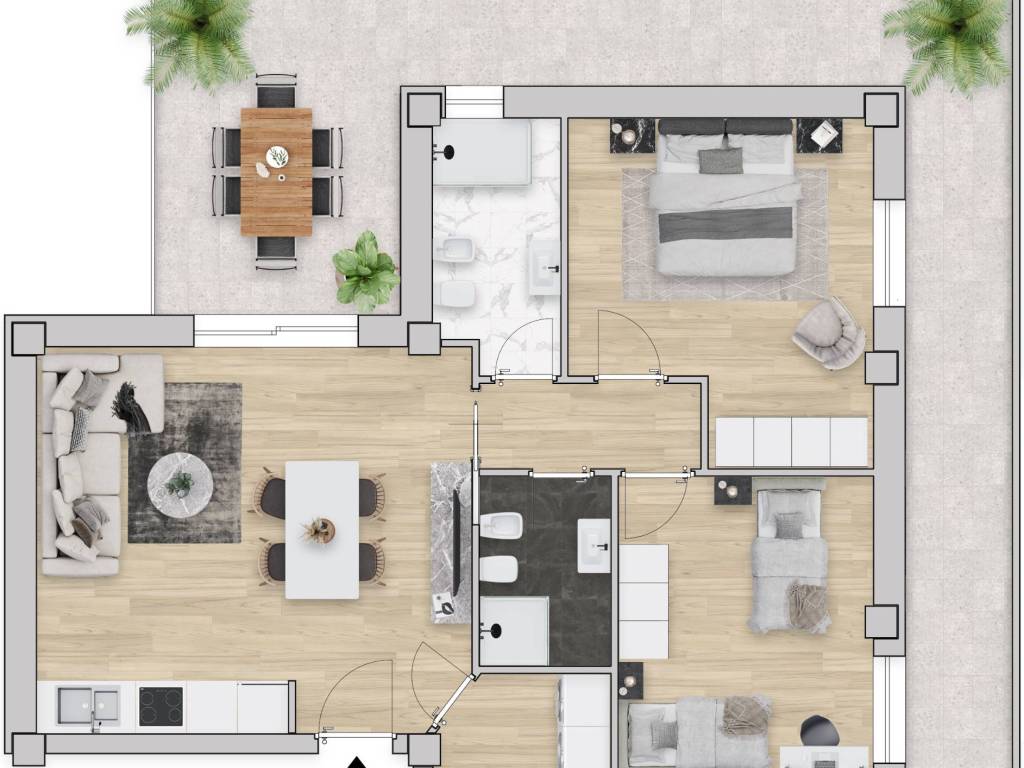 appartamento in vendita a Pescara in zona Porta Nuova