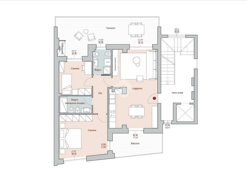 appartamento in vendita a Pescara in zona Centro Città