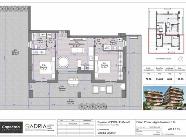 appartamento in vendita a Pescara in zona Castellammare