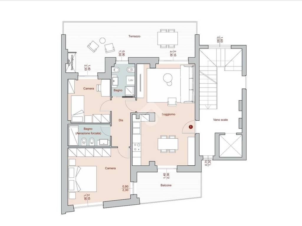 appartamento in vendita a Pescara in zona Centro Città